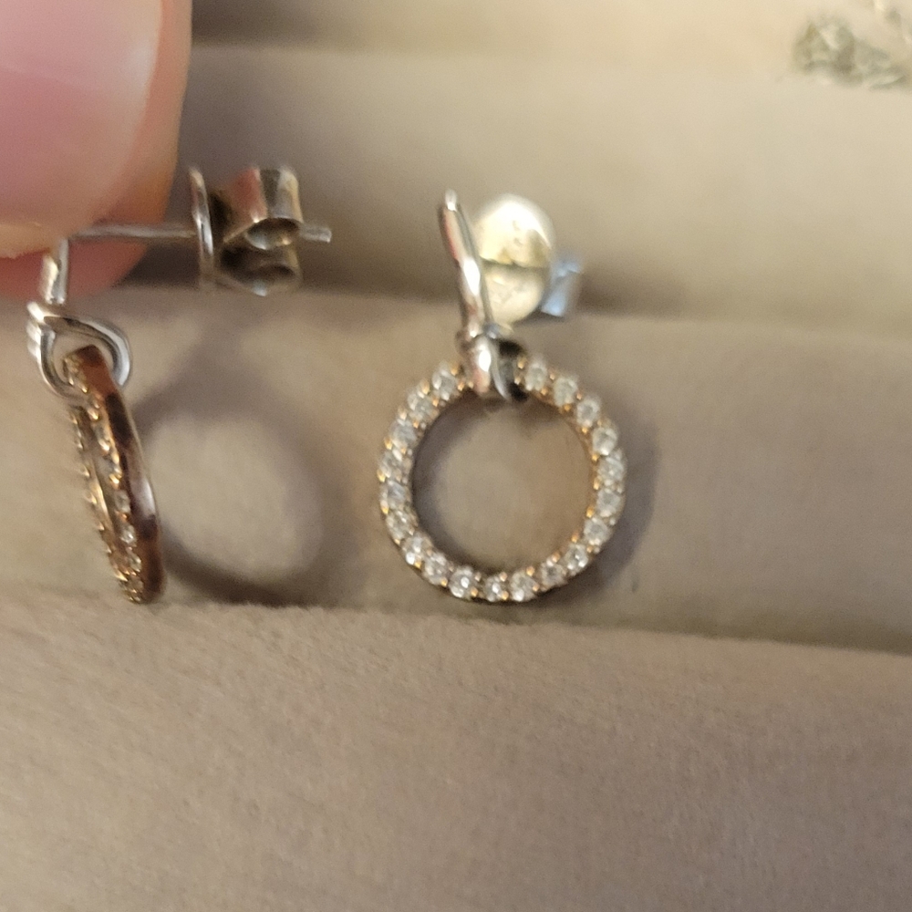 Reeds gems earrings - Picture 2 of 3